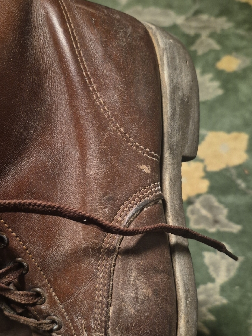Wolverine Dark Brown Leather Chukka Boots - Picture 9 of 16